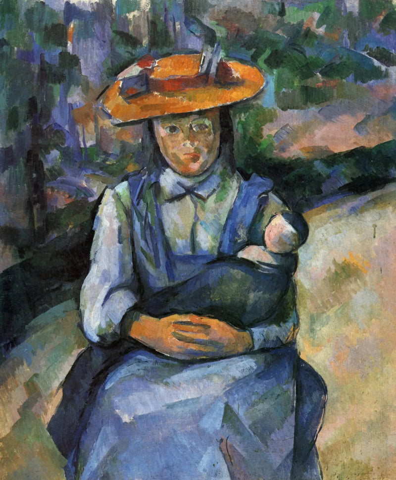เด็กหญิงกับตุ๊กตา - Paul Cézanne