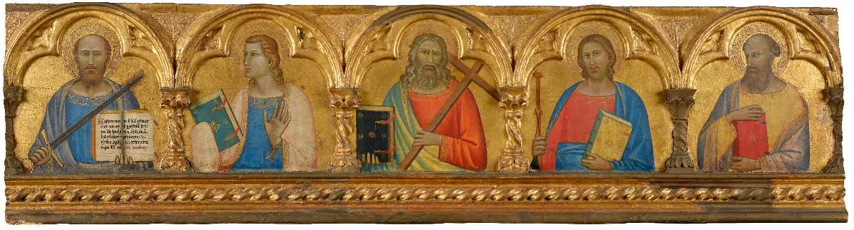 Five apostles - Allegretto Nuzi image 1 tableau peint à l’huile sur toile