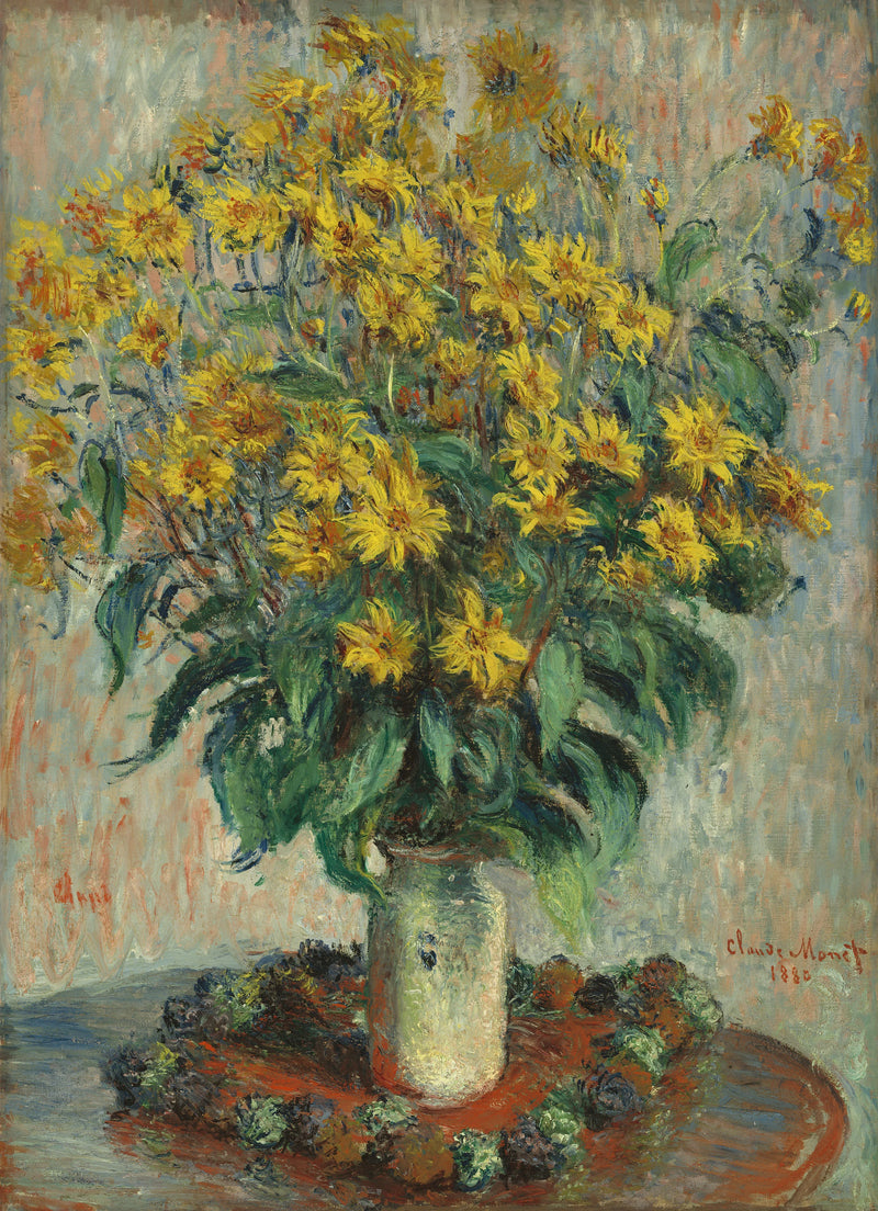 ดอกไม้อาติโช๊คเยรูซาเลม W629 - Claude Monet
