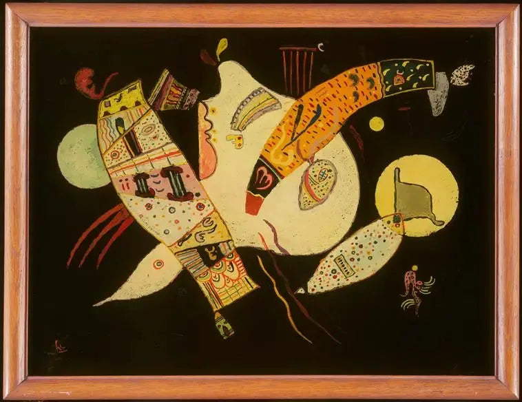Formes en tension - Vassily Kandinsky image 1 tableau peint à l’huile sur toile