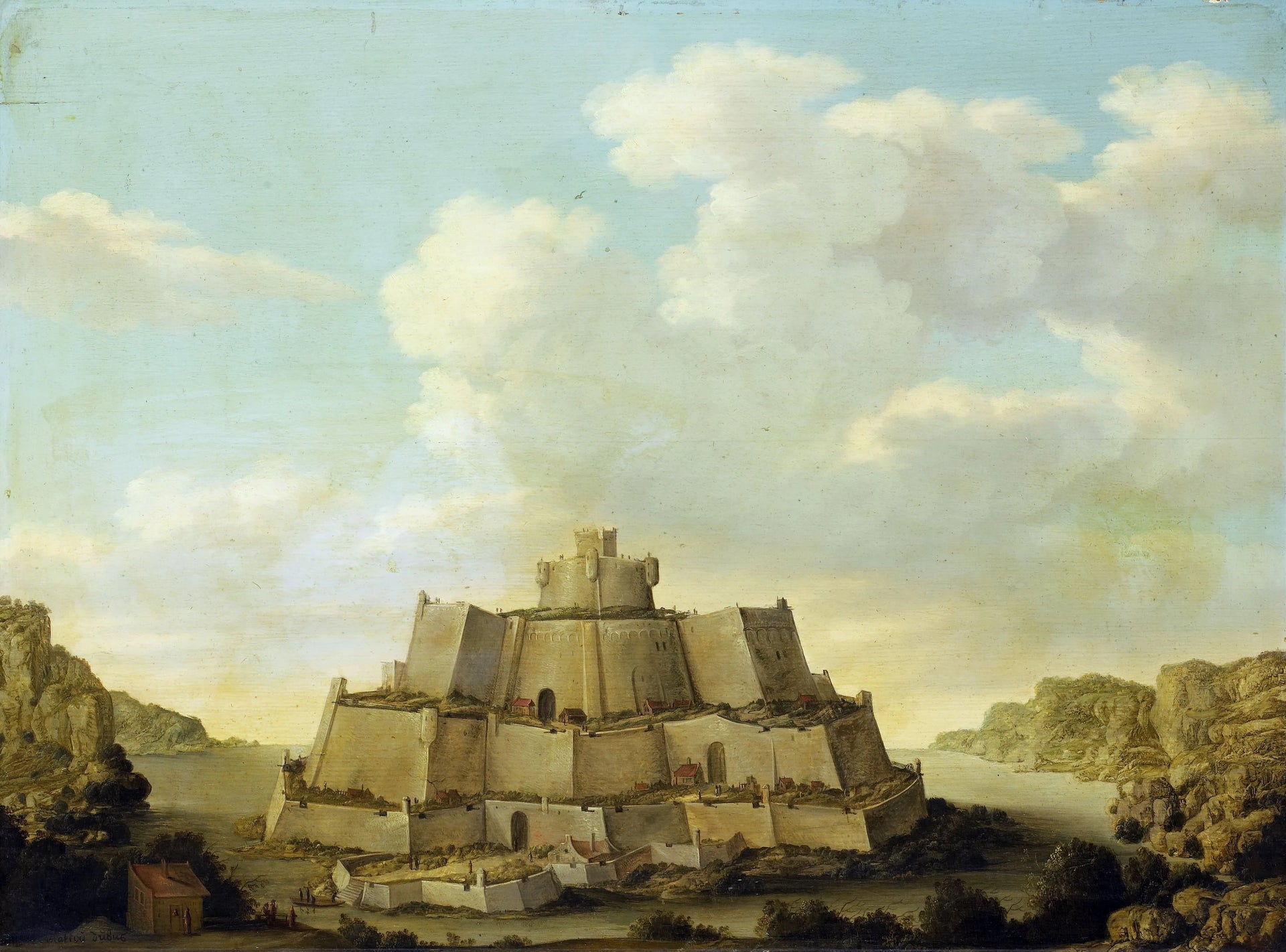 Une forteresse - Matthieu Dubus