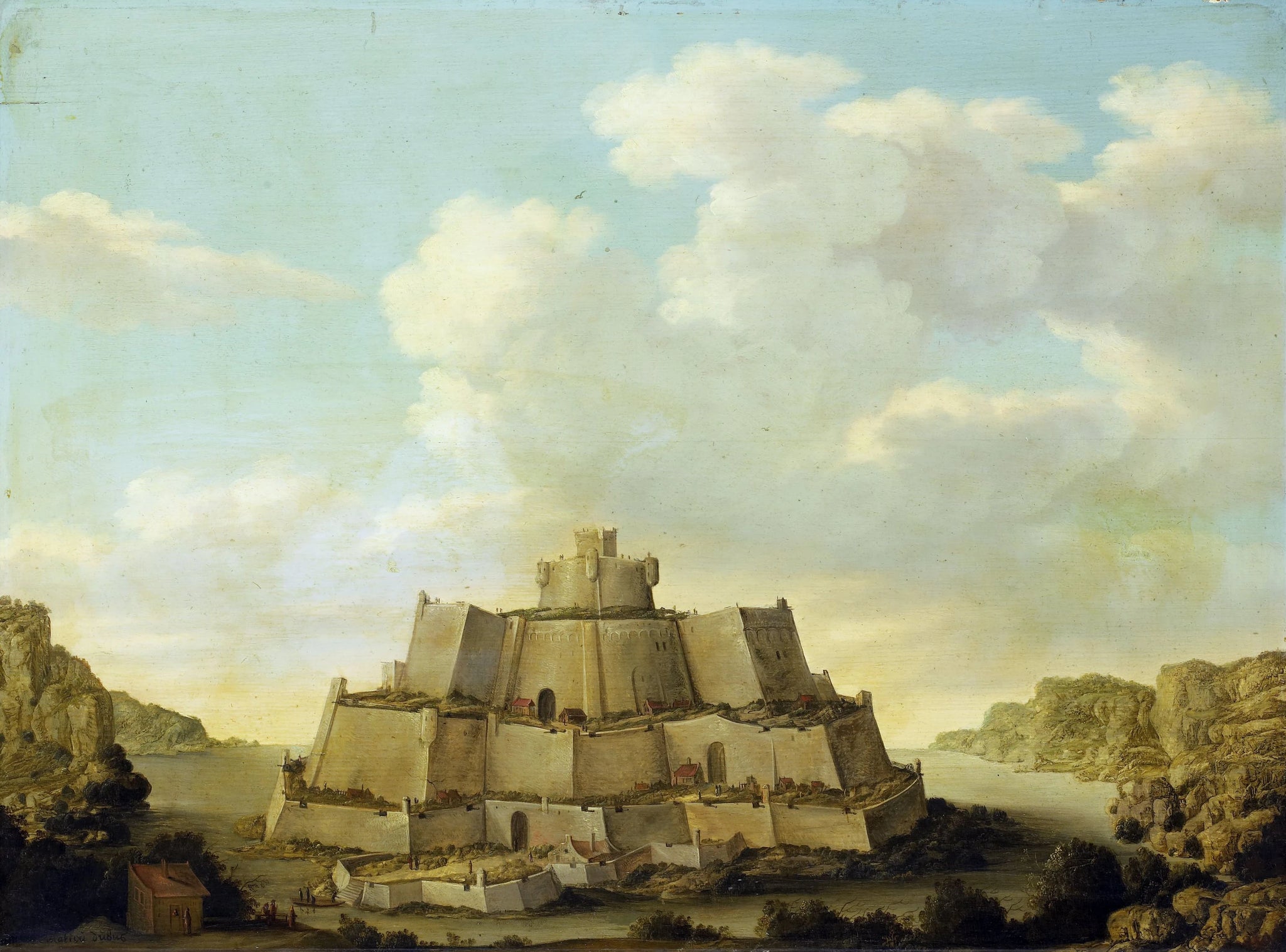 Une forteresse - Matthieu Dubus