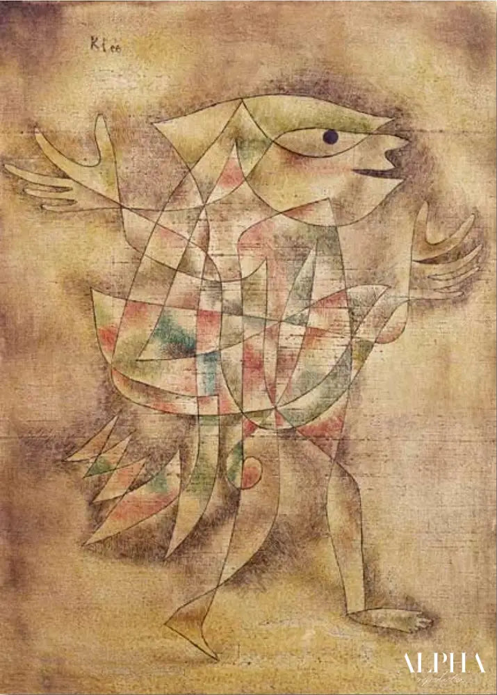 Fou en transe - Paul Klee - Reproductions de tableaux et peintures haut de gamme