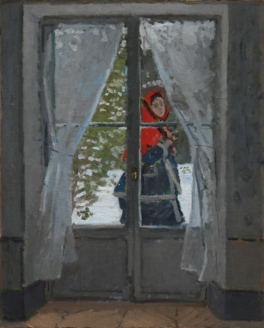 Le foulard rouge - Claude Monet