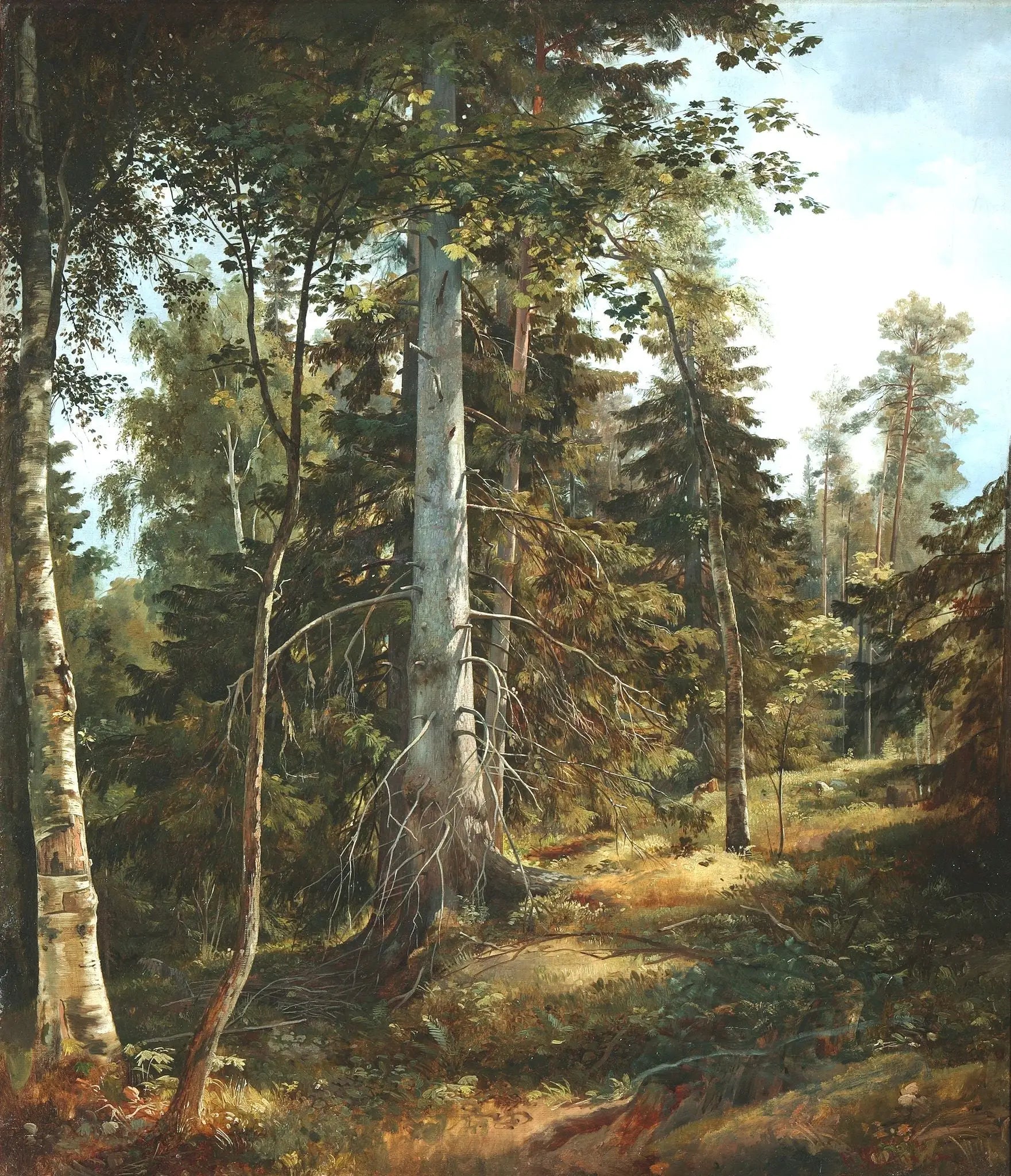 Fourré forestier - Ivan Chichkine - Alpha Reproduction