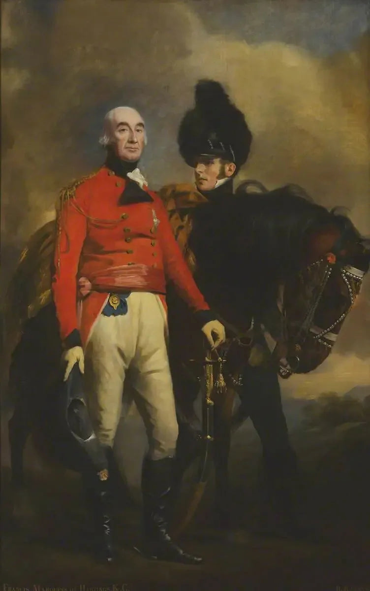 ฟรานซิส รอว์ดอน-แฮสติ้งส์ (1754–1826), เคานต์ที่สองแห่งโมรา (ต่อมาเป็น Marquis แห่งแฮสติ้งส์), ผู้ว่าการรัฐบังกาลอร์และผู้บัญชาการทหารสูงสุดของกองทัพในอินเดีย - Henry Raeburn