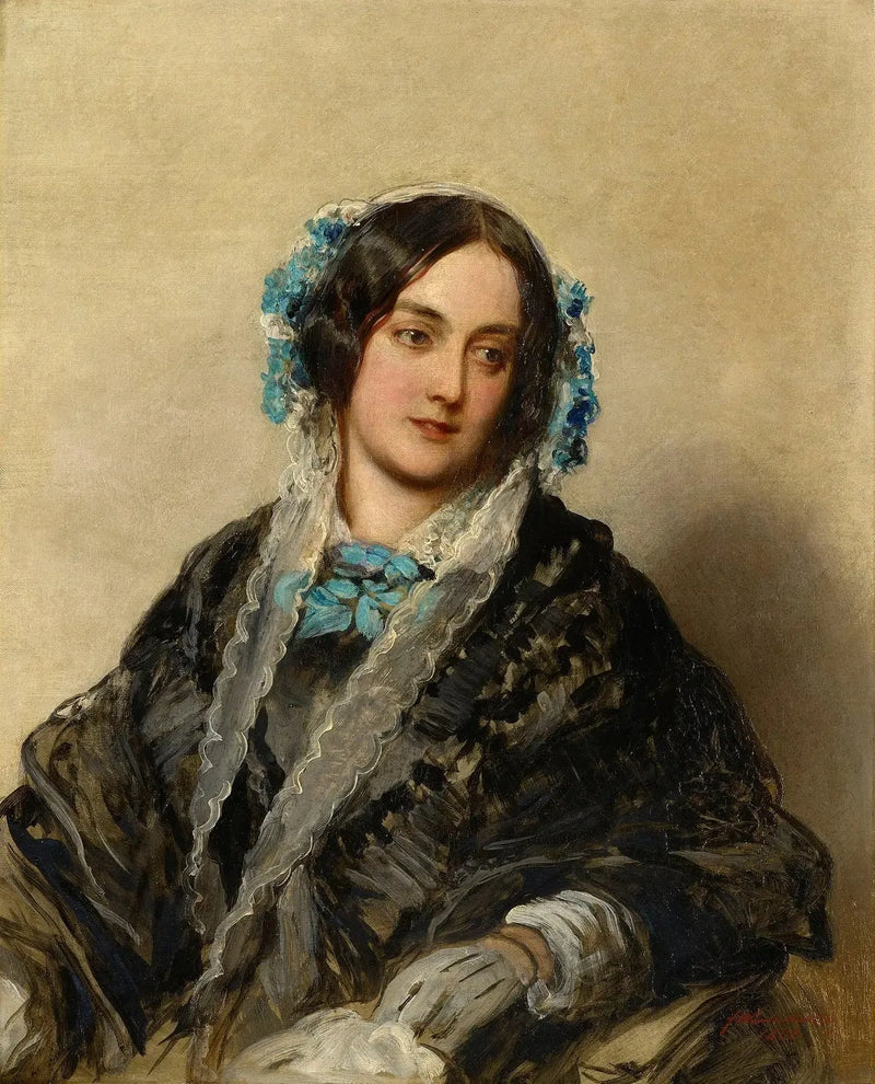 ฟรองซัวส์, เคานต์เตส เดอ แกนส์โบโรห์ (1814-1885) - ฟรานซ์ คแซเวอร์ วินเทอร์ฮัลเทอร์