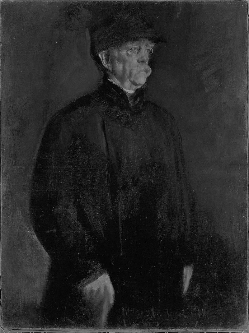 Portrait d'Otto von Bismarck - Franz von Lenbach