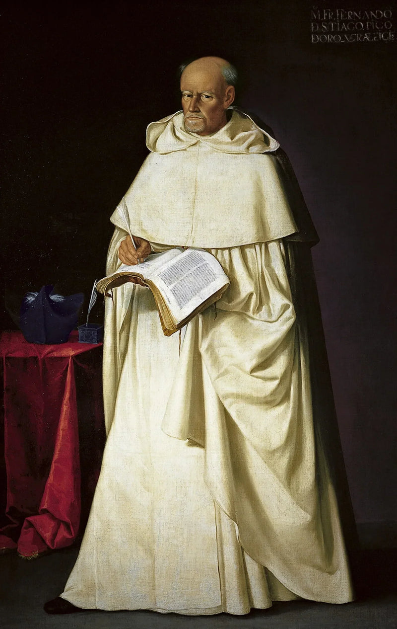 Frère Hernando de Santiago - Francisco de Zurbarán