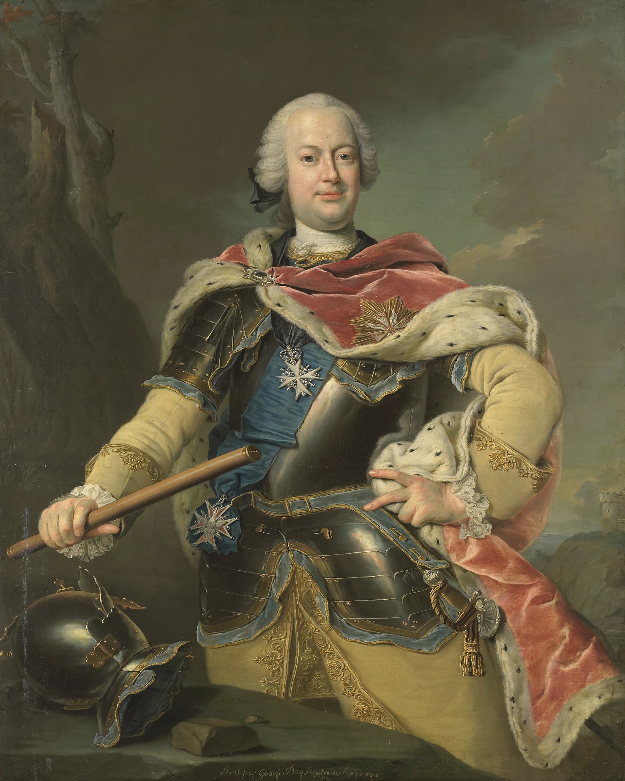 Friedrich Christian (1722-63), électeur de Saxe, roi de Pologne - Gottfried Boy