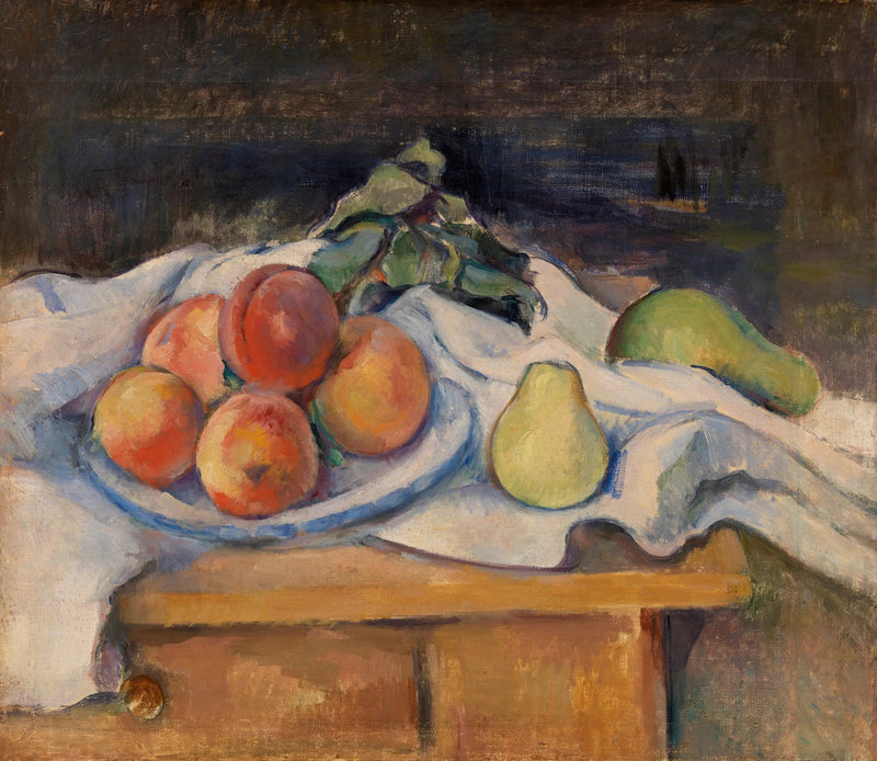 ผลไม้บนโต๊ะ - Paul Cézanne