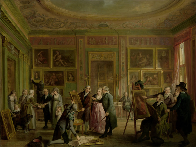 La galerie d'art de Josephus Augustinus Brentano - Adriaan de Lelie
