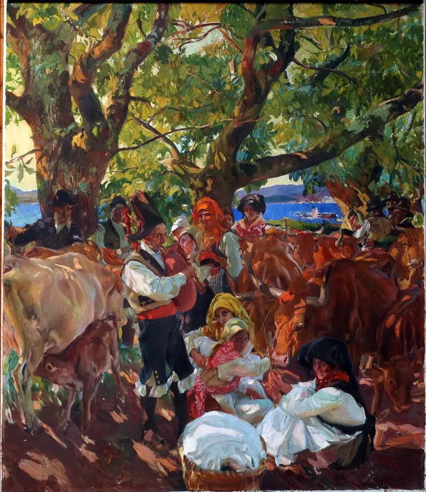 Galice - Joaquín Sorolla image 1 tableau peint à l’huile sur toile