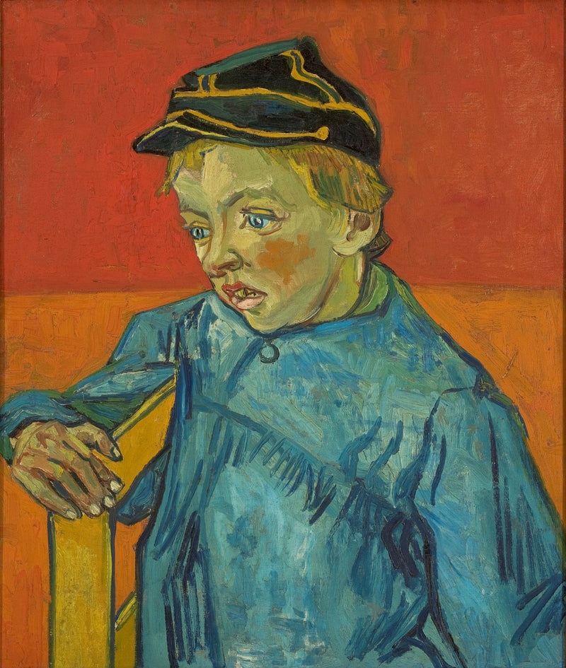 เด็กชายใส่หมวกทหาร - Vincent van Gogh