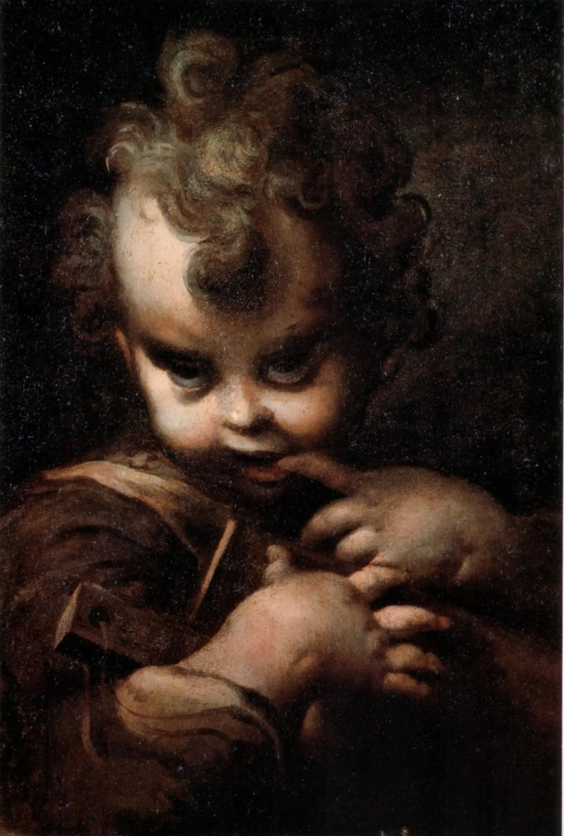 เด็กผู้ชายที่มีนิ้วในปาก - Parmigianino