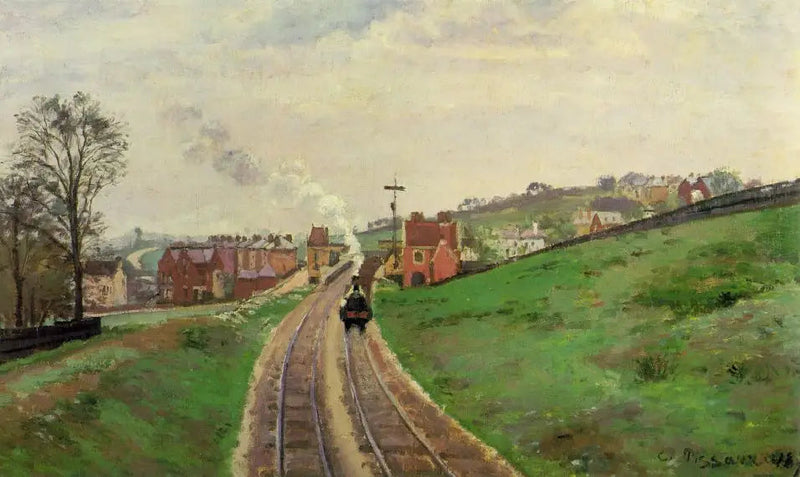สถานีรถไฟ Lordship Lane, Dulwich - Camille Pissarro