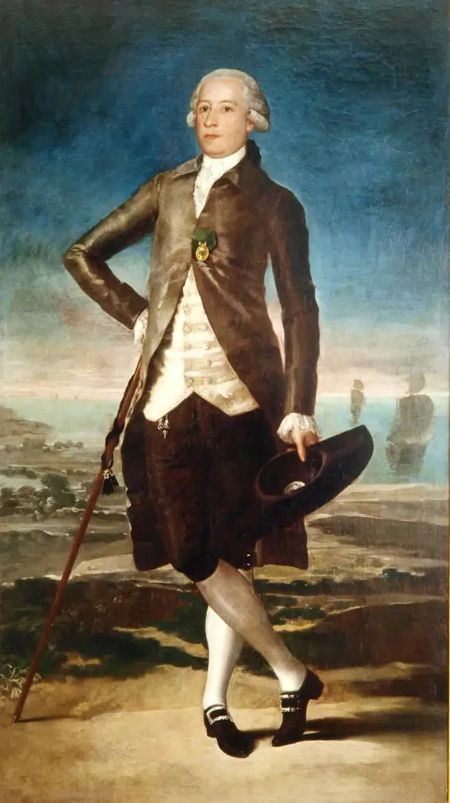 Gaspar Melchor de Jovellanos - Francisco de Goya image 1 tableau peint à l’huile sur toile