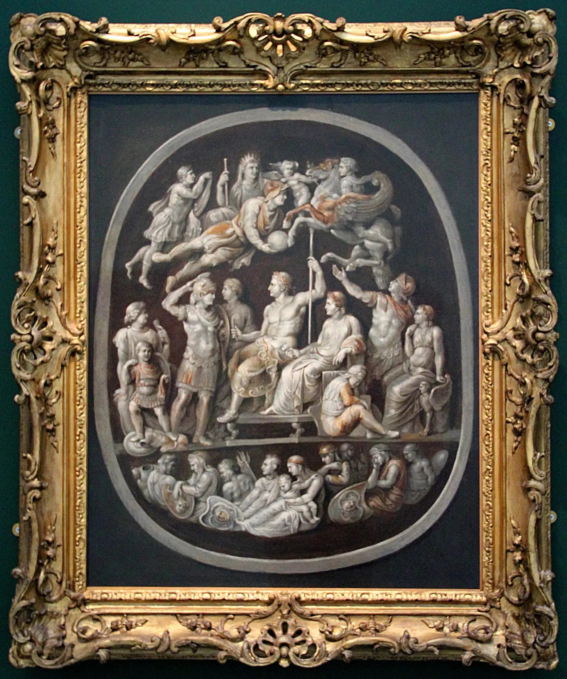 Gemma Tiberiana, ou L'Apothéose de Germanicus - Peter Paul Rubens image 1 reproduction de peinture à l’huile