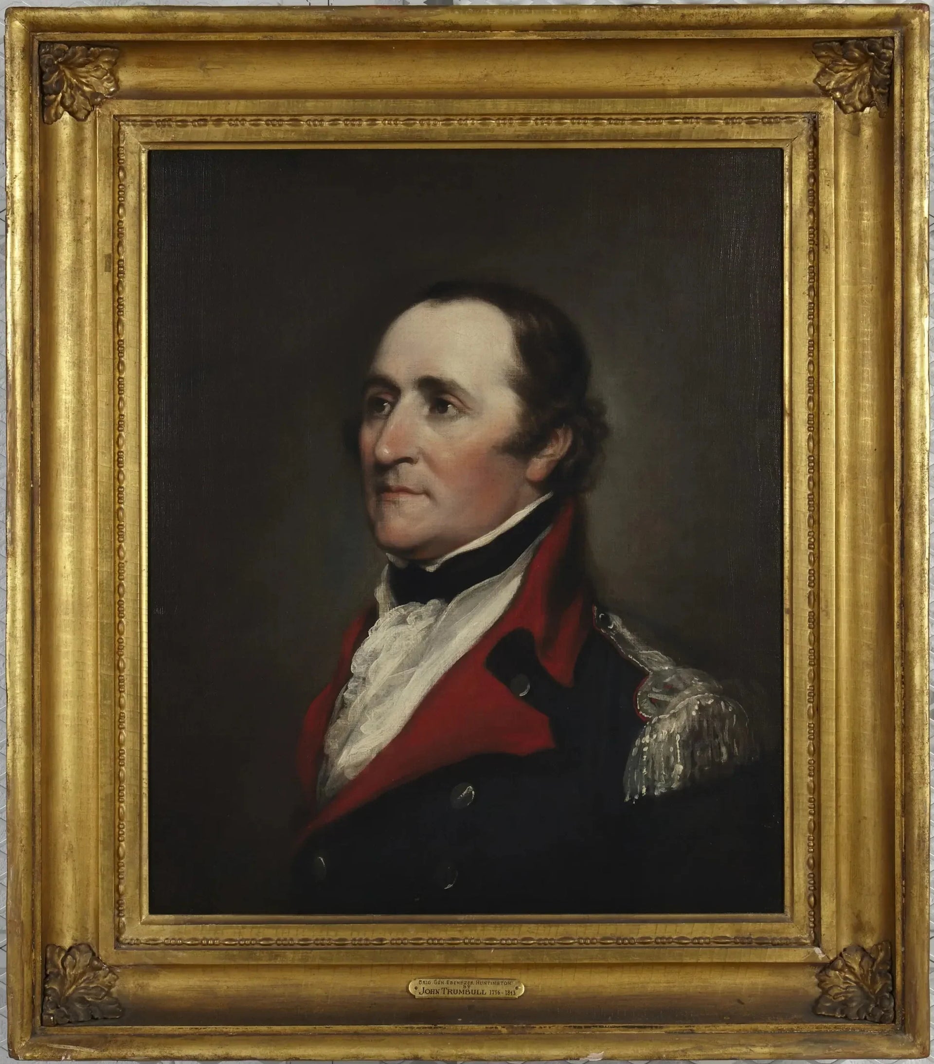 Général de brigade Ebenezer Huntington - John Trumbull image 1 reproduction de peinture à l’huile