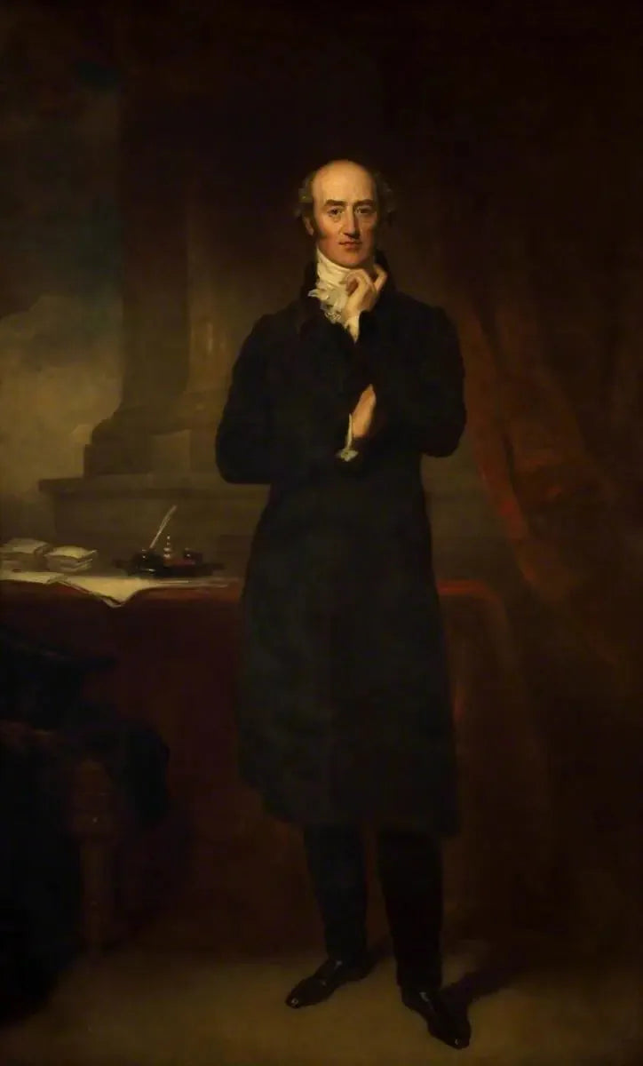 George Canning (1770–1827) - Thomas Lawrence image 1 reproduction artisanale de tableau