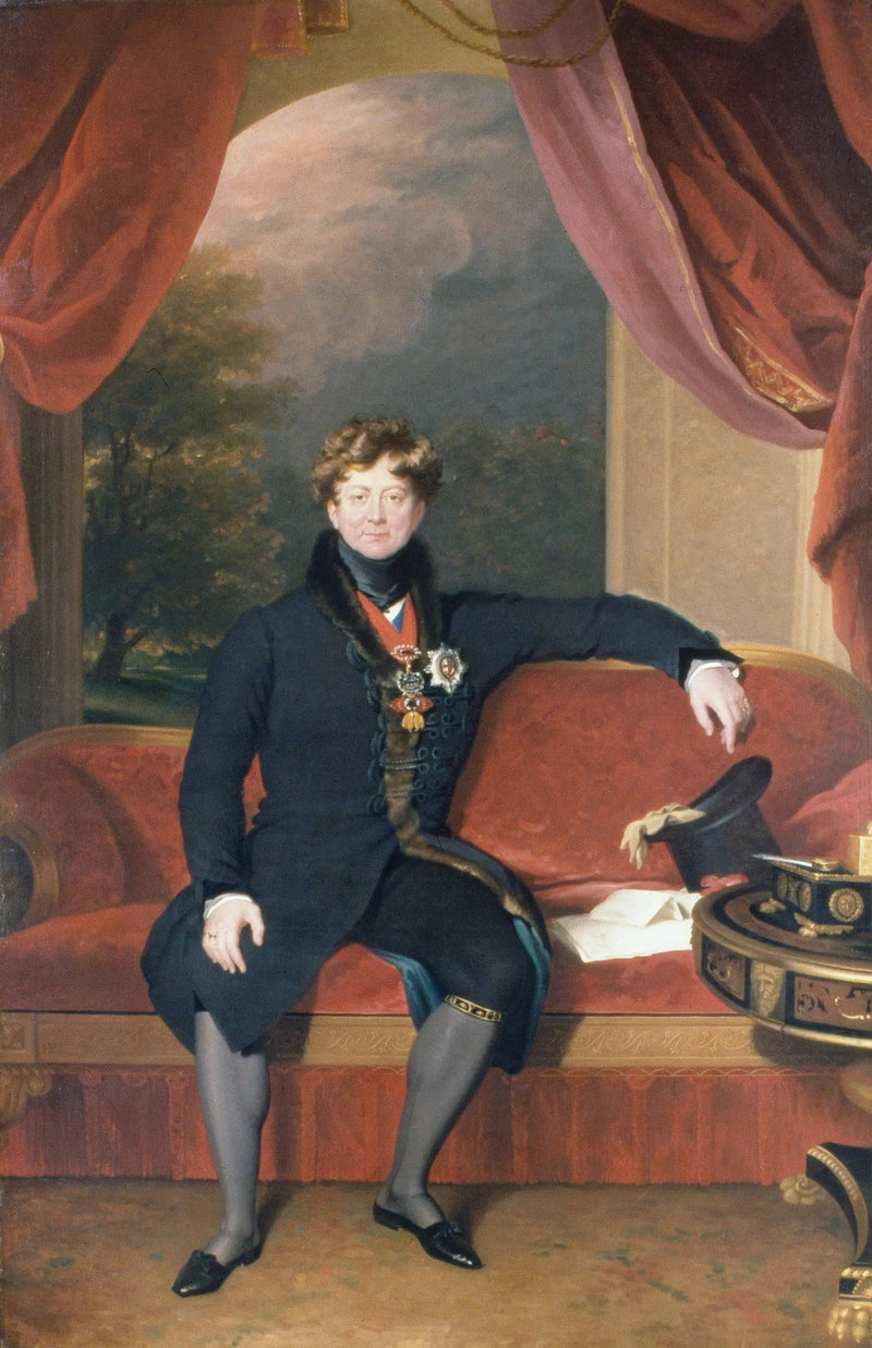 จอร์จที่ 4 (1762–1830), นั่ง, ในชุดเช้า - โธมัส ลอว์เรนซ์