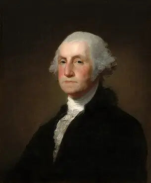 George Washington - Gilbert Stuart image 1 copie de tableau peinte à la main