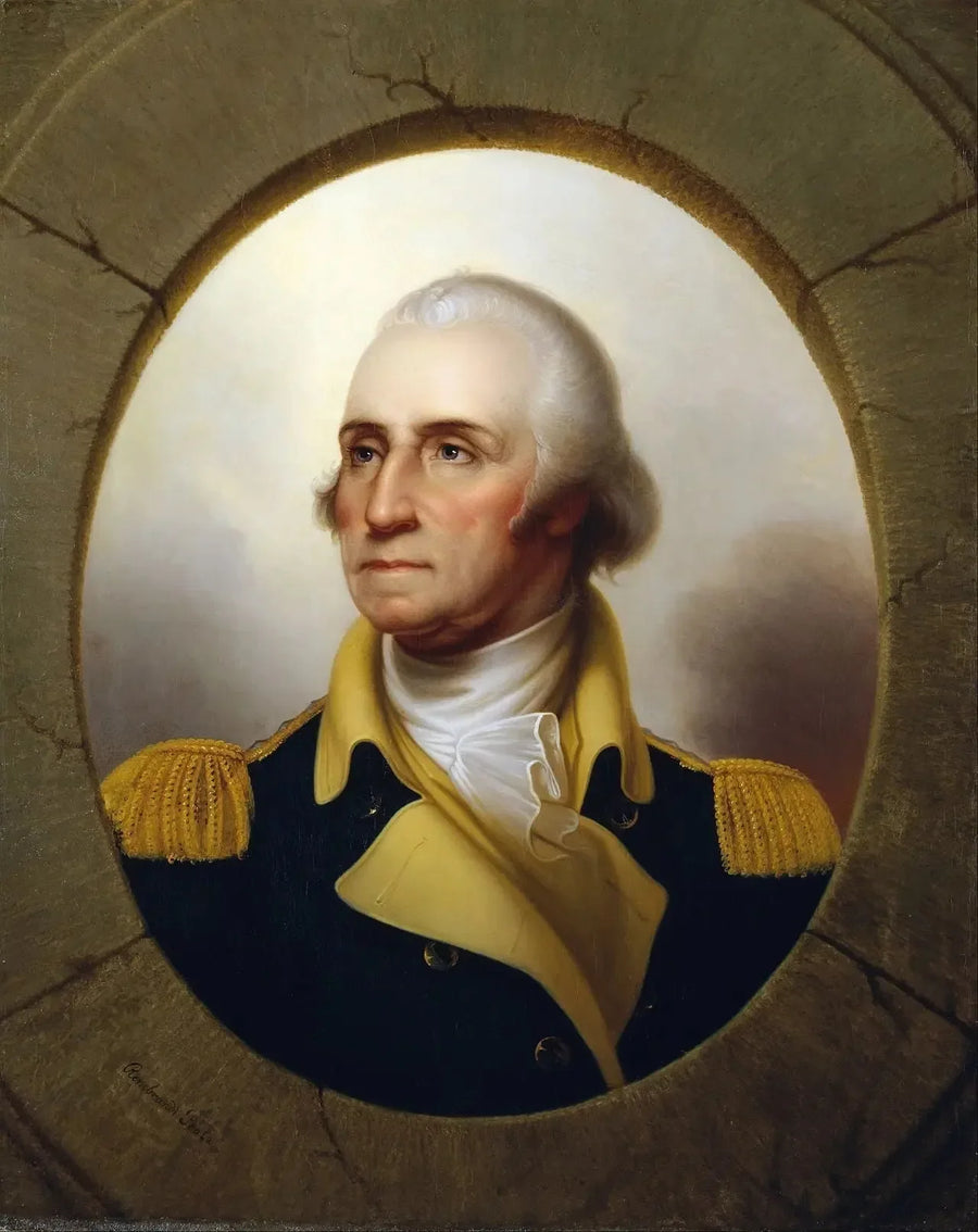 George Washington (ประเภทฮับล็อท) - Rembrandt Peale