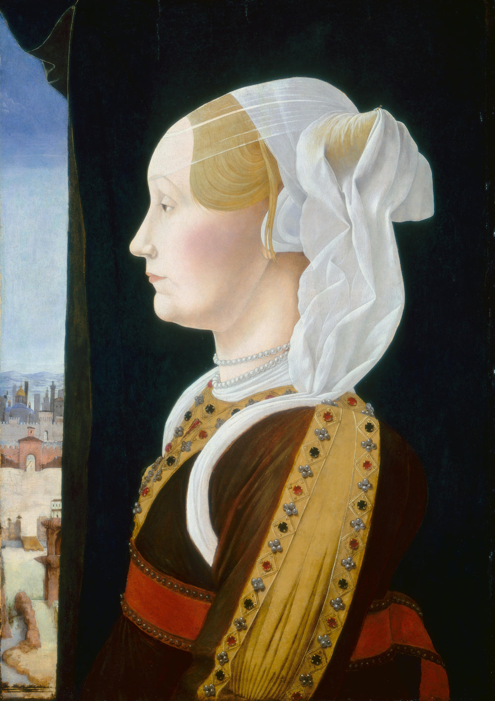 Ginevra Bentivoglio - Ercole de’ Roberti - Alpha Reproduction