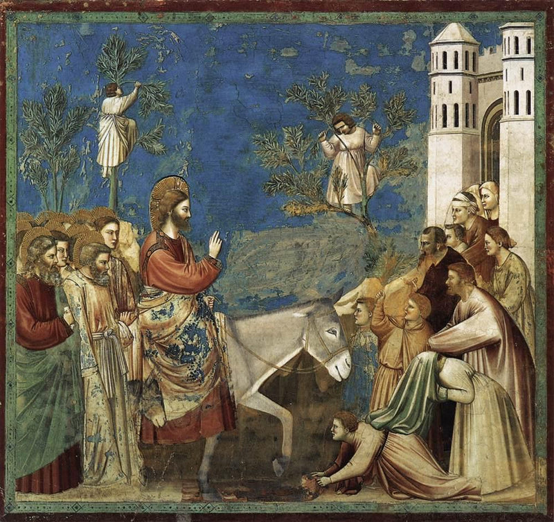L’Entrée à Jérusalem - Giotto