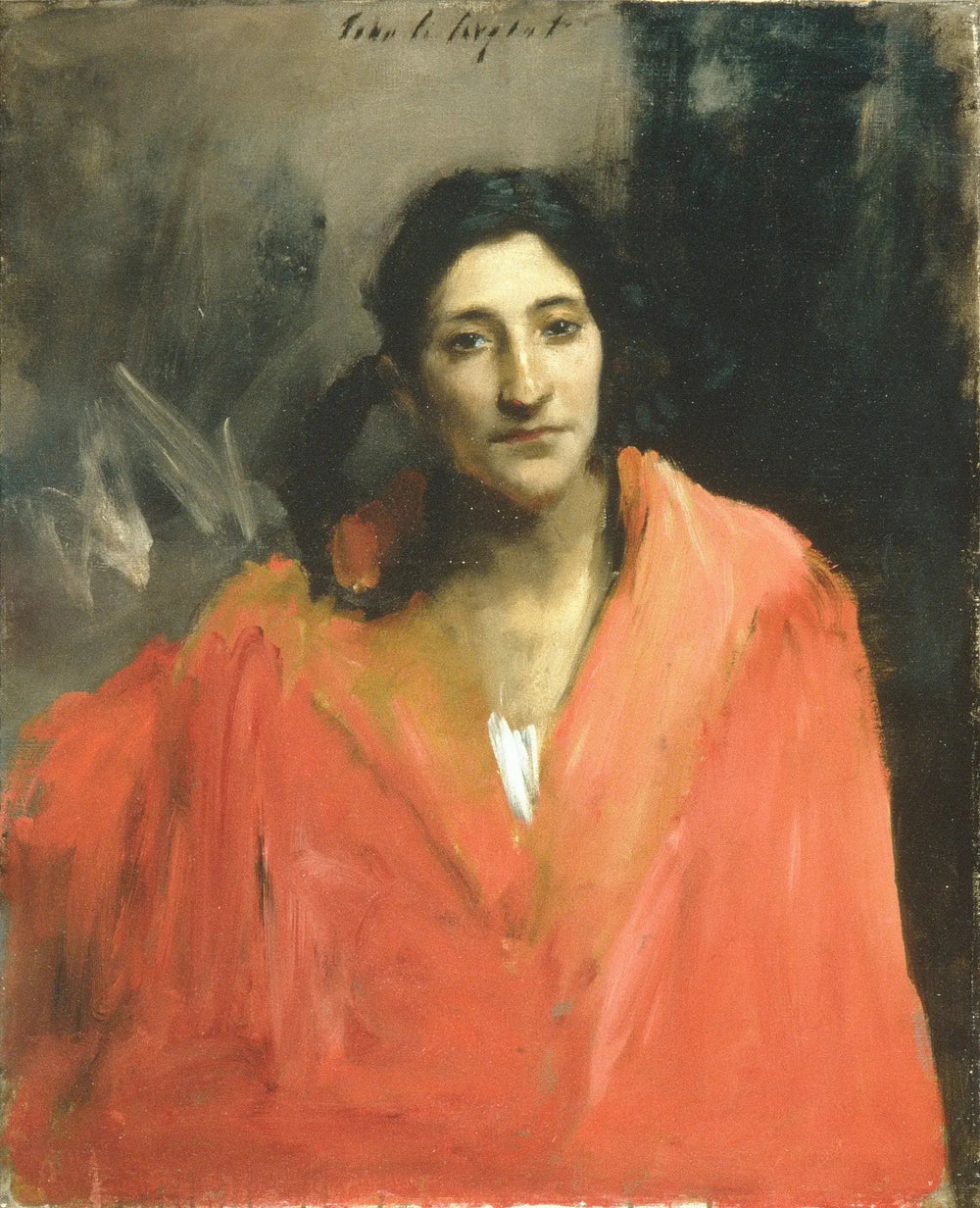Reproduction du tableau « Gitana - John Singer Sargent » par Alpha Reproduction en peinture à l’huile