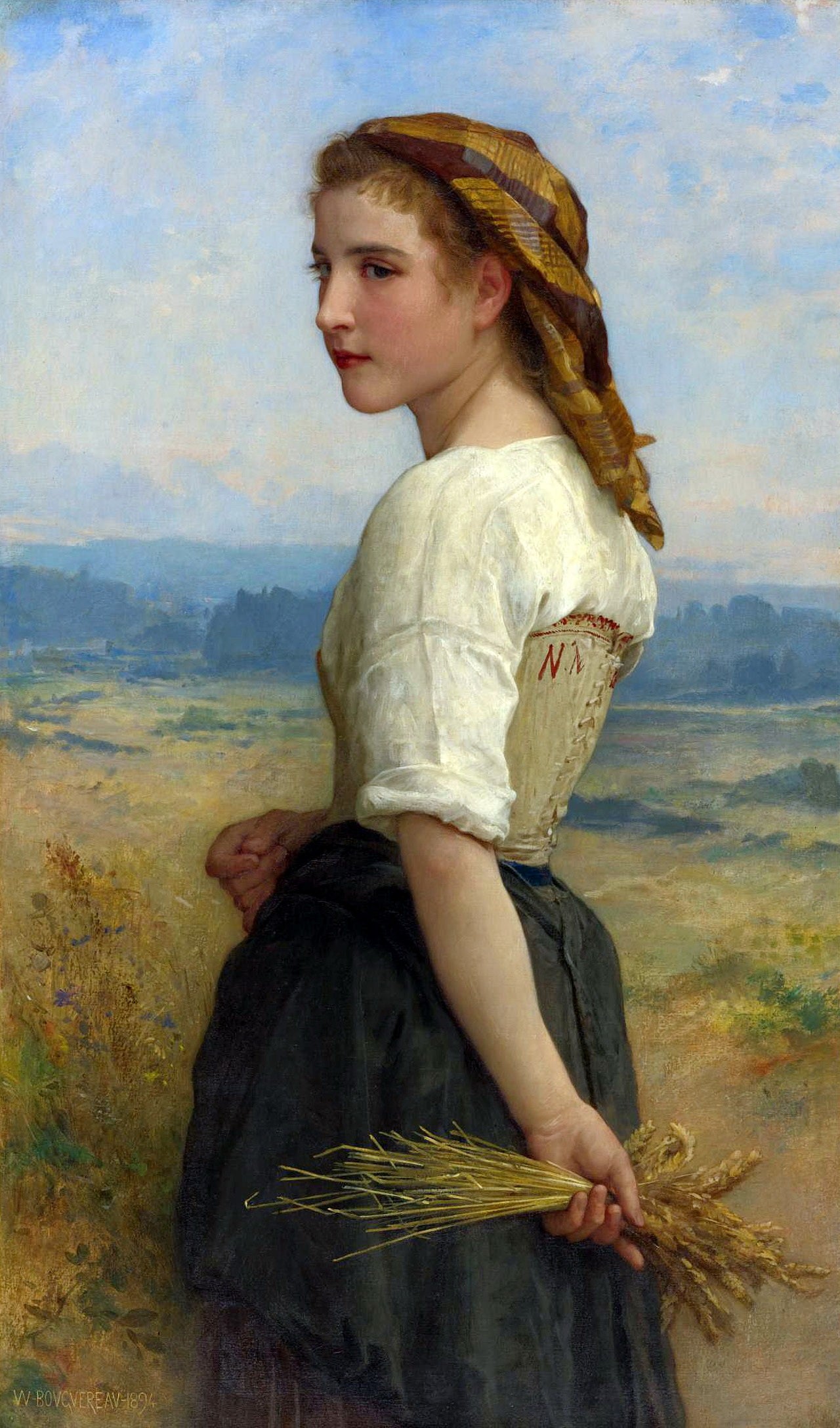 Glâneuse (1894) - Bouguereau