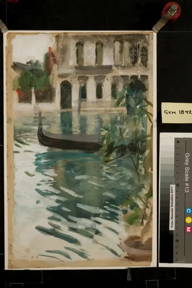 กอนโดลหน้า Palazzo Barbaro - อันเดอร์ ซอร์น