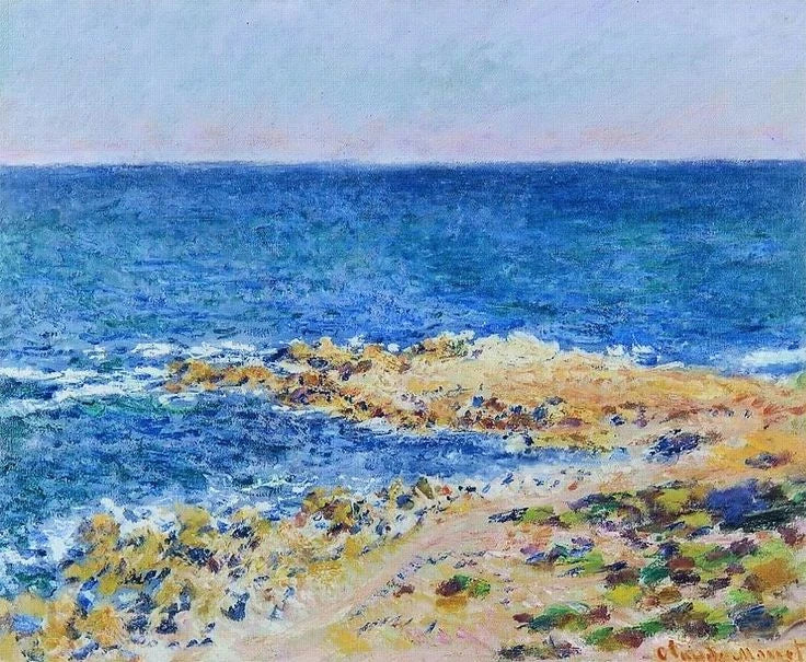 "บิ๊กบลู" ใน Antibes W1182 - Claude Monet