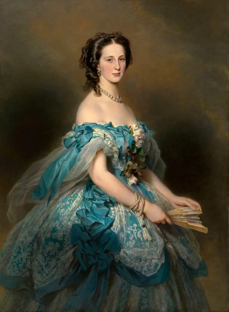 เจ้าหญิงใหญ่ Alexandra Iosifovna แห่งรัสเซีย (1830-1911) - Franz Xaver Winterhalter
