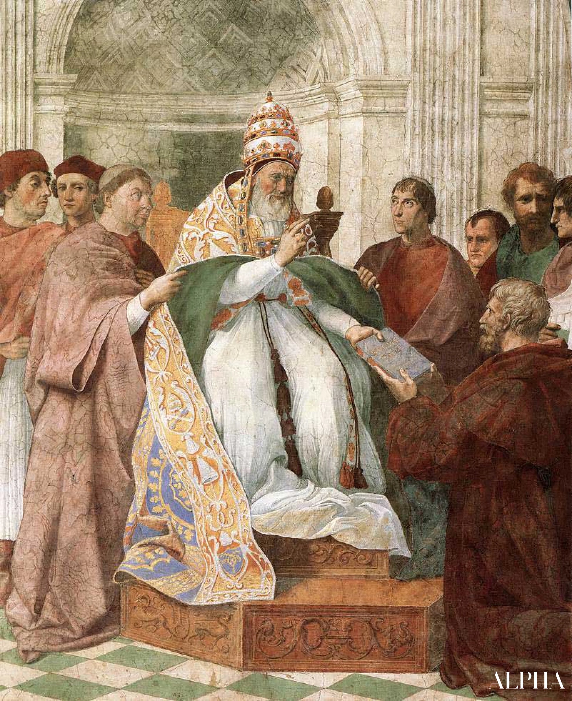 Gregory IX the Decree - Raphael (painter) - High-end reproductions of paintings and artworks