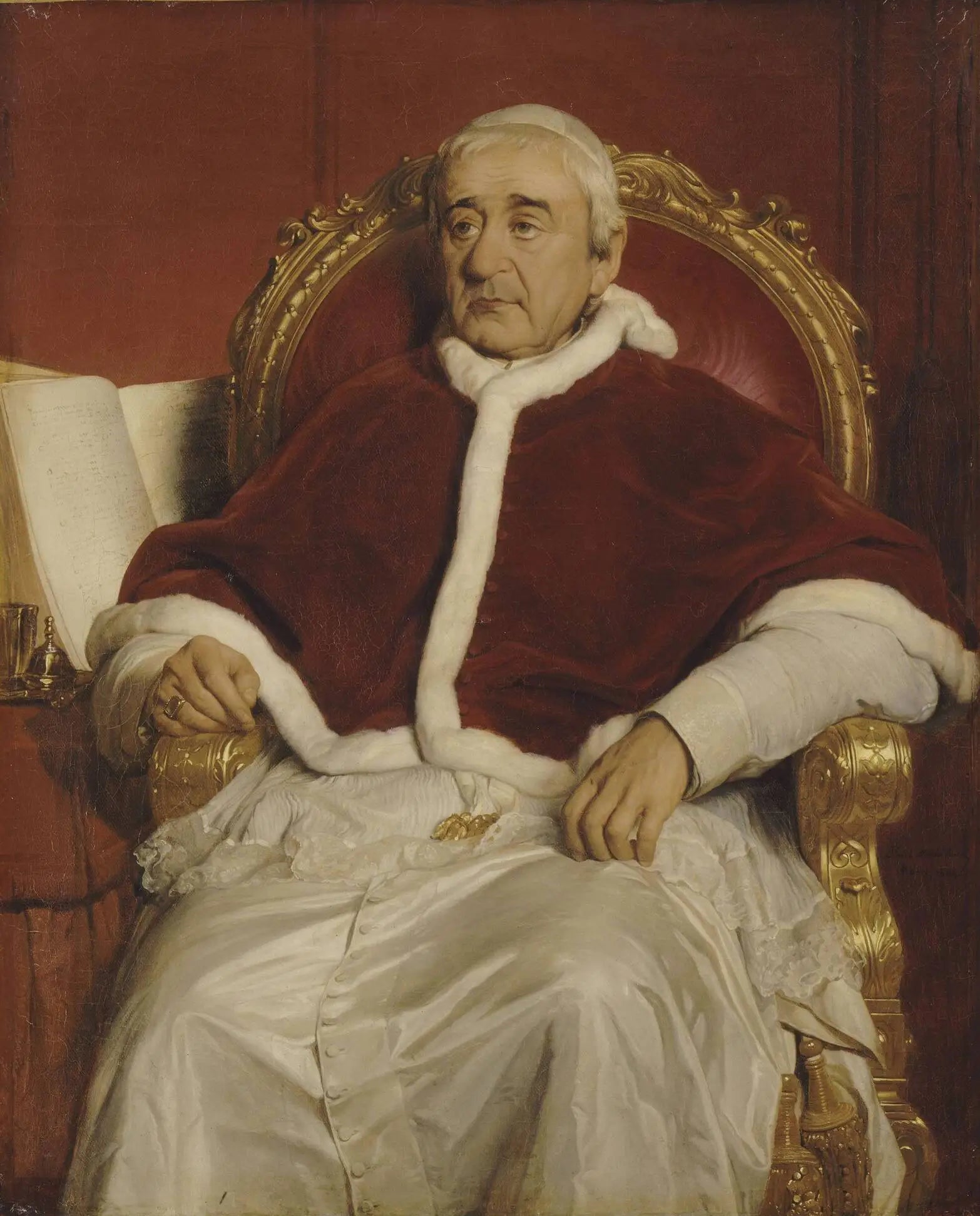 Grégoire XVI pape (1765-1846) - Paul Delaroche - Alpha Reproduction