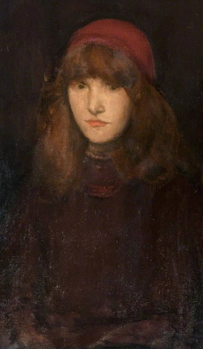 Grenat et or : Le petit cardinal - James Abbott McNeill Whistler image 1 tableau peint à l’huile sur toile