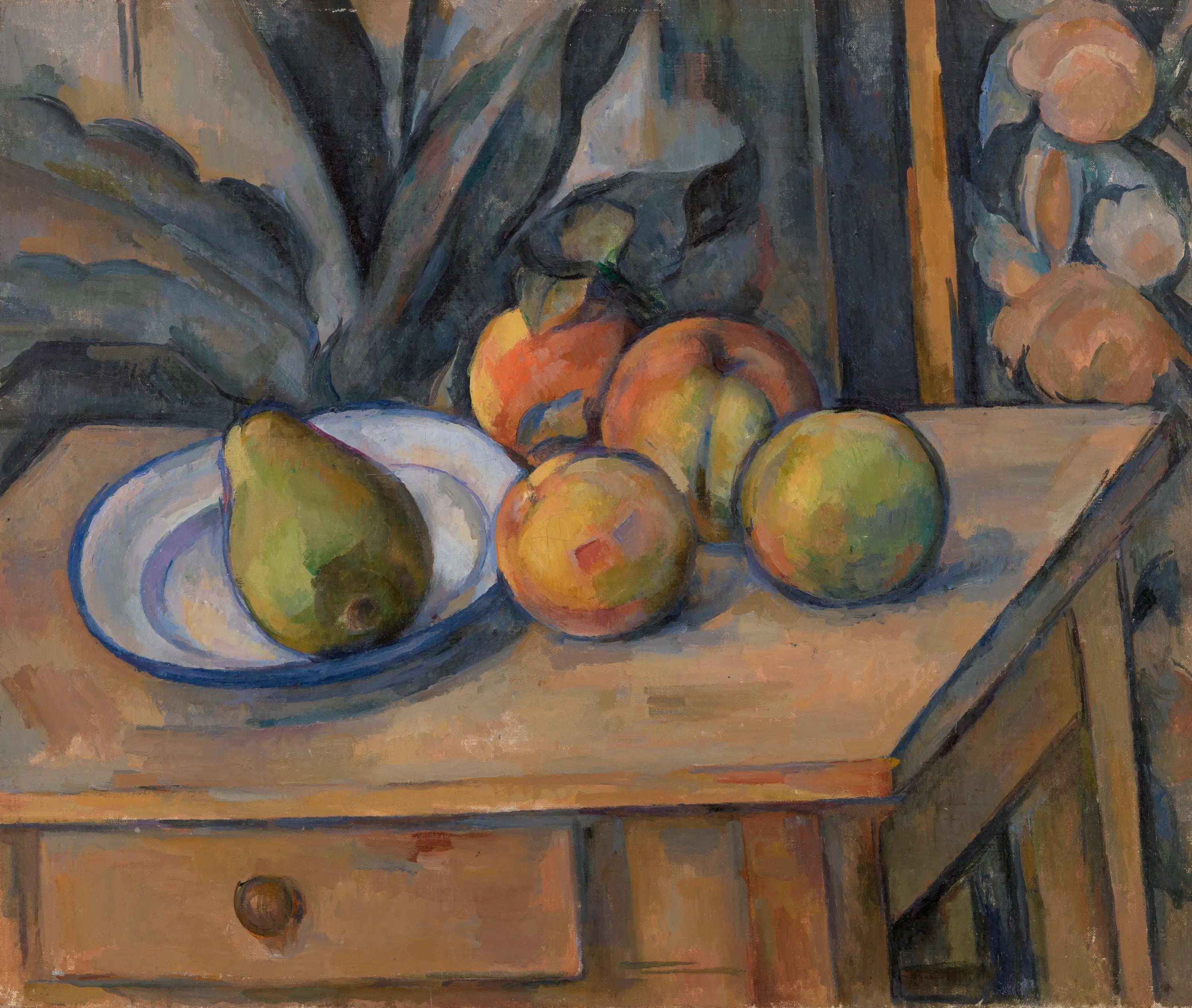 Grosse poire - Paul Cézanne image 1 reproduction de peinture à l’huile