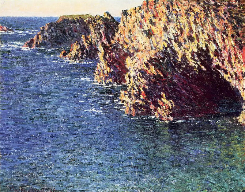 ถ้ำปอร์-โดมอยส์ - Claude Monet