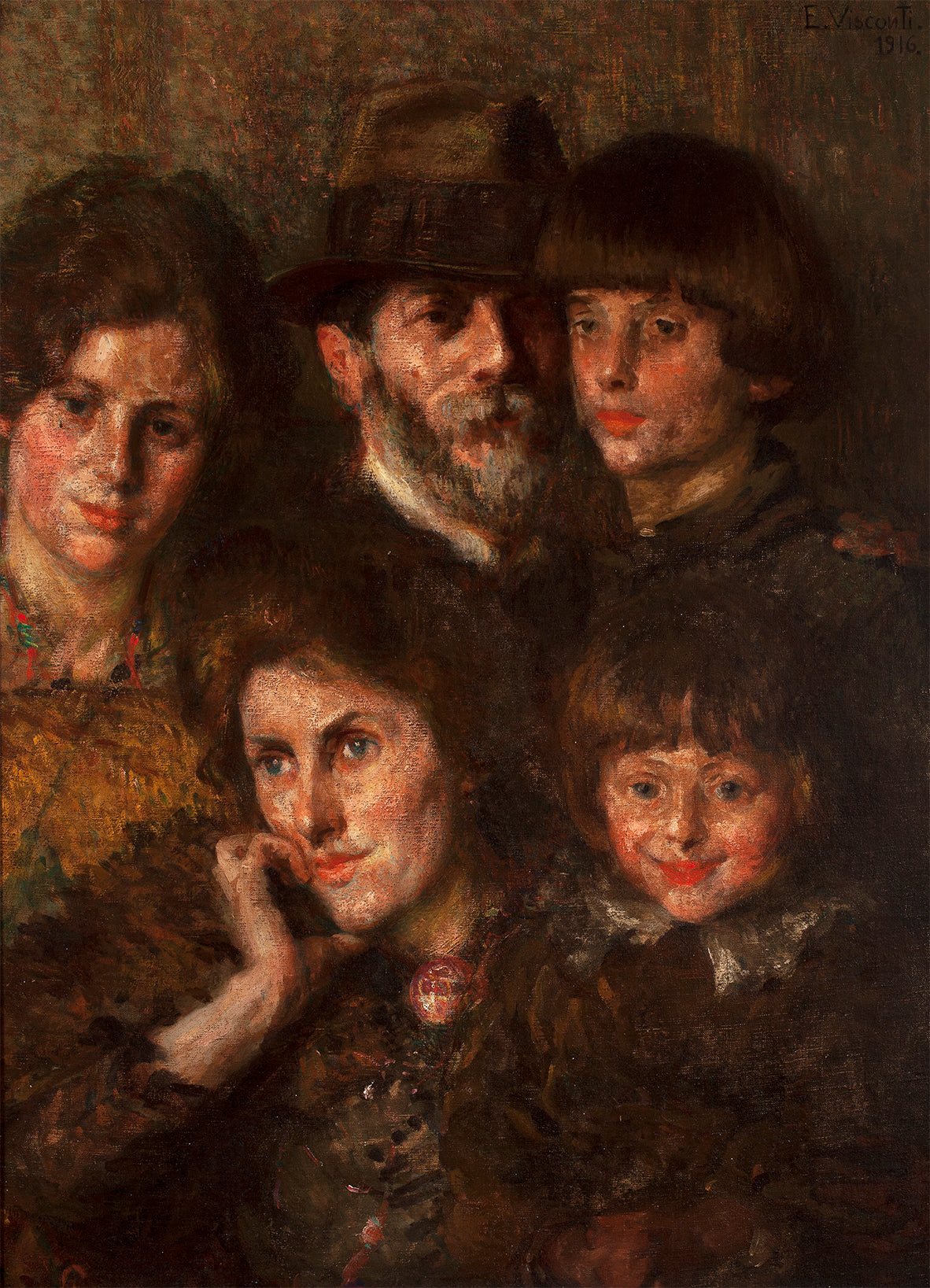 Groupe de portraits - Eliseu Visconti