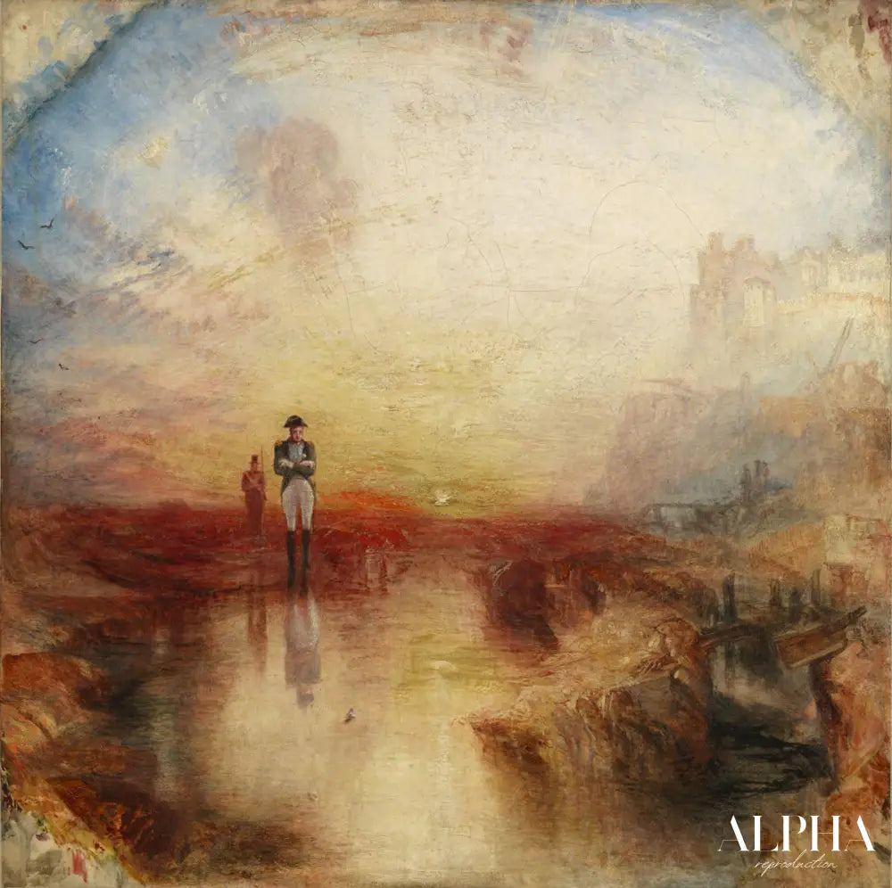 Guerre L'Exilé et l'Arapède - William Turner - Reproductions de tableaux et peintures haut de gamme