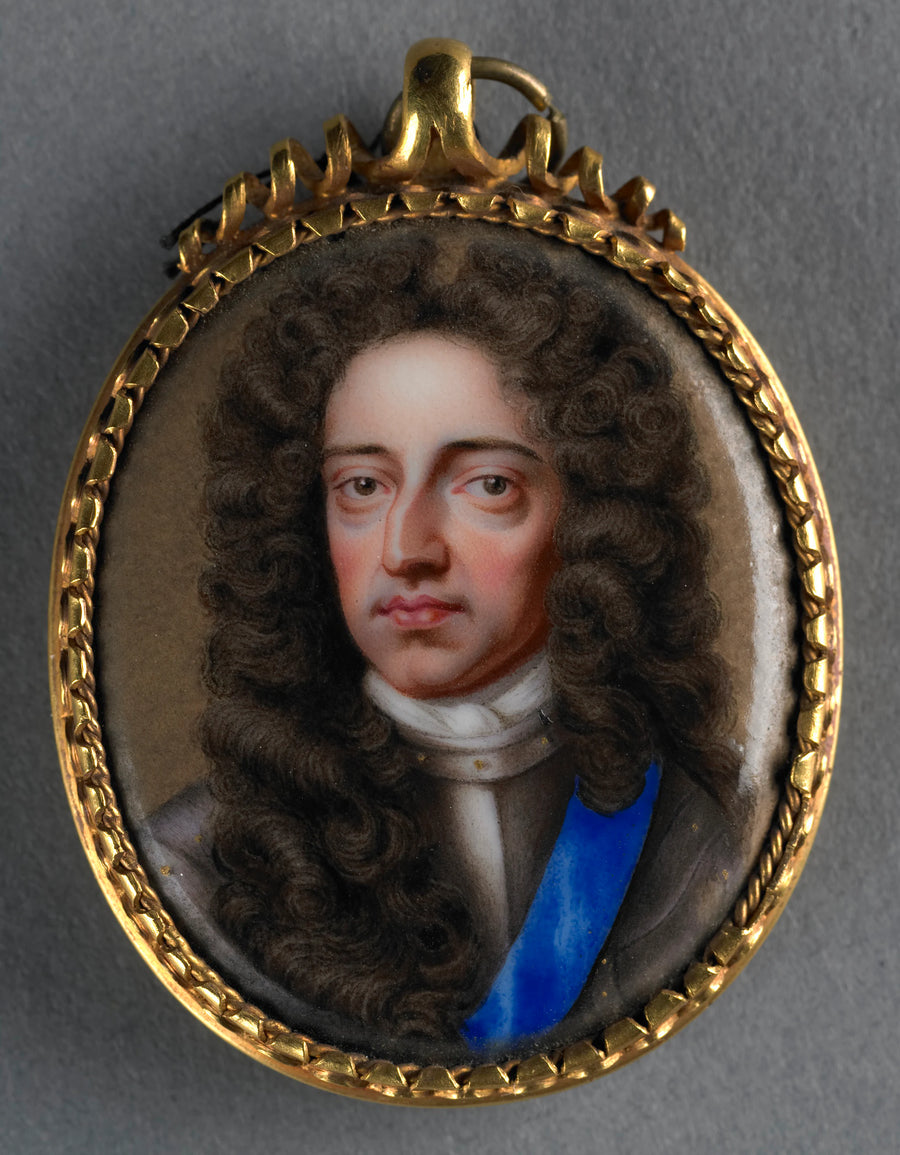 Guillaume III (1650-1702), prince d'Orange. Roi d'Angleterre depuis 1689 - Charles Boit