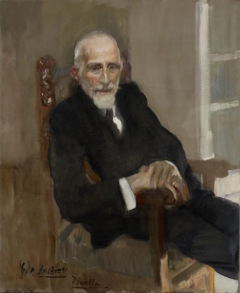 Gumersindo de Azcárate - Joaquín Sorolla image 1 tableau peint à l’huile sur toile