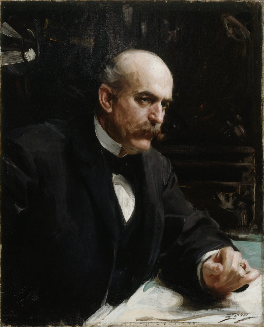 Halsey Cooley Ives - Anders Zorn image 1 reproduction artisanale de tableau
