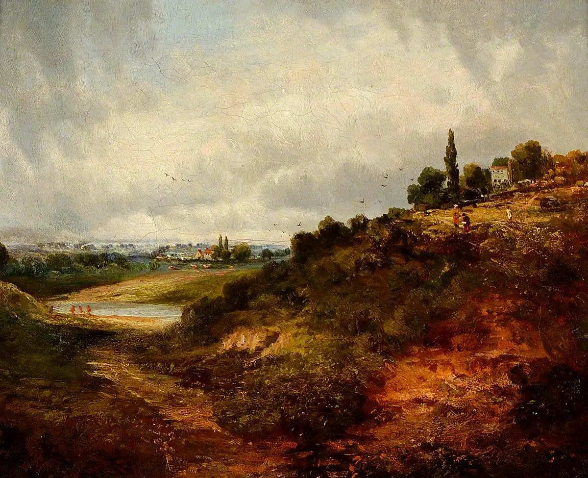 Hampstead Heath, Londres - John Constable image 1 reproduction d’œuvre d’art à l’huile