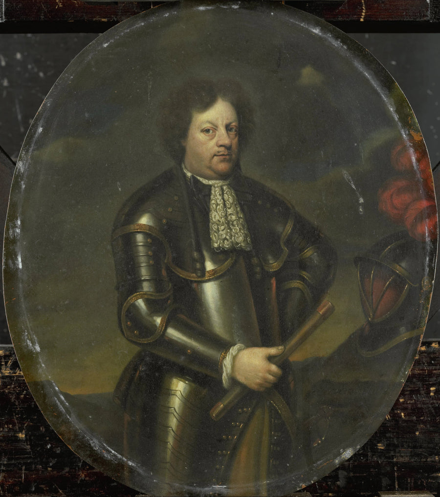 Hans Willem, baron d'Aylva (1635-91). Major général, surnommé « le général génial » - Hendrik de Valk