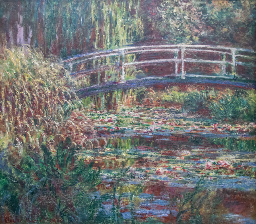 สระบัว, ความกลมกลืนสีชมพู - Claude Monet