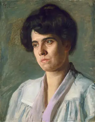 Harriet Husson Carville (Mme James G. Carville) - Thomas Eakins image 1 reproduction d’œuvre d’art à l’huile