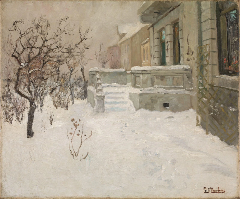 Havetrapp et moi - Frits Thaulow