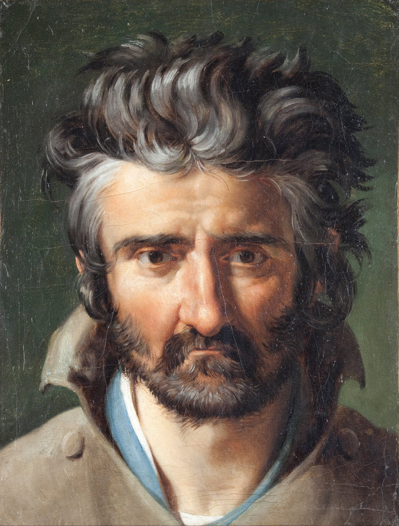 Head of a Man - Merry-Joseph Blondel